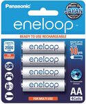 Panasonic Eneloop 4-Pack: AA/AAA $16.60/ $15.19, ($14.94/ $13.67 with S&S) + Delivery ($0 with Prime/ $39 Spend) @ Amazon AU
