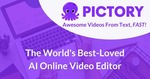 Pictory AI Video Editor Software - 20% off Plans for Life