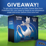 Win a Pokemon GO - Elite Trainer Box from Total Cards