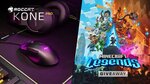 Win a Copy of Minecraft Legends and a Kone Pro Gaming Mouse from ROCCAT