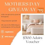 Win a $500 Adairs (Furniture & Homewares) Voucher from HPG