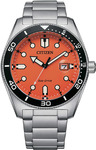 Citizen Eco-Drive AW1760-81X - Orange Dial, 43mm, Mineral Glass - Watch $249 Delivered @ Starbuy