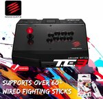 Win a Mad Catz T.E. 3 Arcade Fight Stick Prize Pack or a Brook Wingman FGC Adapter Prize Pack from Mad Catz