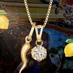 Win 18K Gold Milano Necklace from Bella Luck Charms