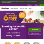 Peoplecare Hospital & Extras Cover: 6 Weeks Free after 30 Days, 2/6 Months Waiting Periods Waived on Extras (New Customers)