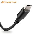 Cabletime USB-A to USB-C Cable 0.25m US$0.54 (~A$0.81), 1m US$0.83 (~A$1.25) Shipped @ Cabletime Flagship Official AliExpress