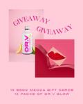 Win a $500 Mecca Gift Card and a 12 Pack of Doctor V Collagen Sparkling Water from Doctor V