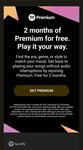 2 Months of Spotify Premium $0 (Returning Customer, Payment Information Required) @ Spotify