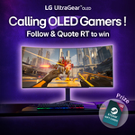 Win 1 of 10 $50 Steam Gift Card from LG Ultra Gear