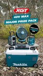 Win a XGT 40V Max Major Prize Pack Valued at over $2000 from Makita Australia