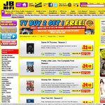 JB Hi-Fi TV DVDs & Blu-Buys Buy One Get One Free Selected Titles