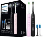 Philips Sonicare DiamondClean 9000 Black + Pink Electric Toothbrush Bundle $296 ($286 with Zip) Delivered @ Amazon AU
