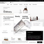 Free Shipping on All Orders (Usually $7.99 / Free with $30 Spend) @ The Ordinary