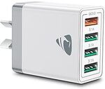 Aioneus 33W 4-Port Multi USB QC 3.0 Wall Charger $8.99 + Delivery ($0 with Prime/ $59 Spend) @ Aioneus-AU via Amazon AU