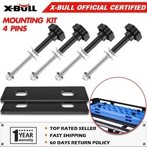 Recovery Tracks Mounting Pins Kit 4 Bolts Holder Brackets Roof Accessories 4WD $16.95 Delivered @ Superxbull-Au eBay