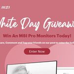 Win a White MSI 27" FHD IPS 100hz from Umart