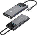 NOVOO 9 in 1 USB C Docking Station 4K HDMI $24.99 (Was $49.99) + Delivery ($0 with Prime/ $59 Spend) @ Mbest-AU via Amazon AU