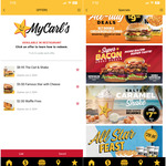 [QLD, NSW, SA, VIC] May App Only Offers from $2 & Star Specials @ Carl's Jr