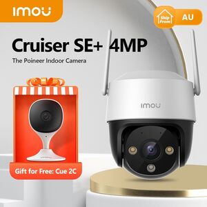 Imou Cruiser SE+ 4MP Security Camera + Imou Cue 2C 2MP Indoor Camera $70.19 ($68.63 eBay Plus) Delivered @ Imou Online eBay