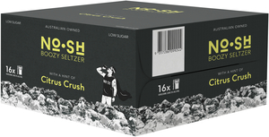 Nosh Boozy Seltzer Citrus Crush Can 16-Pack 330ml $30 in-Store (with Coles Shop Docket, Was $59, Excludes TAS & NT) @ Liquorland