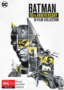 Batman 80th Anniversary 18 Film Animated Collection (6 DVD Discs) $48.73 + Delivery ($0 C&C / in-Store) @ JB-Hi-Fi