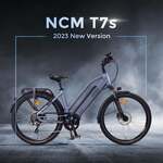 NCM T7s Trekking E-Bike $2549 (Was $2799) + Free Helmet, Lock & Pannier Bag (Worth $199) + $29 Delivery ($0 C&C) @ NCM Bikes