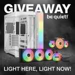 Win a Light Base 600 LX or Light Loop 360mm or Light Wings LX 140mm PWM Triple-Pack from Be quiet