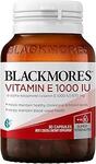 Blackmores Vitamin E 1000IU $11, Milk Thistle $10, Bio Zinc $12.50 & More + Delivery ($0 with Prime/ $59 Spend) @ Amazon AU