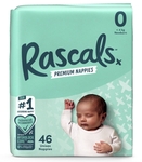 ½ Price: Rascals Premium Nappies Size 0 - Size 6 $9.25 @ Coles