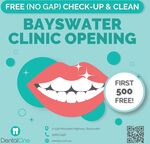 [VIC] Free Dental Check-up & Cleaning Service for New Patients (Permanent Resident only) @ Dental1, Bayswater