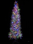 White Fir Dual Colour Pre-lit Flocked Christmas Tree 2.3m $279.99 (RRP $549.99) + Shipping @ Christmas Warehouse