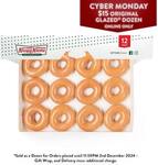 [NSW, VIC, WA, QLD] Original Glazed Doughnut Dozen $15 Per Pack (Was $26.95, Online Only) @ Krispy Kreme