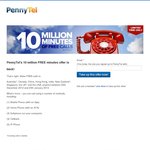 PennyTel's 10 Million FREE Minutes Offer Is Back! [Dec 20 - Jan 20]