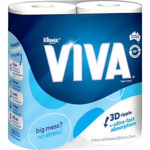 ½ Price Viva Paper Towel 2-Pack $2.25 @ Woolworths