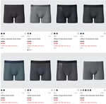 AIRism Boxer Briefs $9.90 + $7.95 Delivery ($0 C&C/ in-Store/ $75 Order) @ UNIQLO