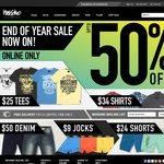 Up to 50% off Mossimo Online, End of Year Sale + Free Shipping within Aus