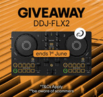 Win a Pioneer DJ DDJ-FLX2 Controller + DDJ-FLX2 Crossfader Course from Crossfader
