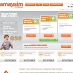 20% off Amaysim UMLIMITED Plan $31.92 First Month for New Customers