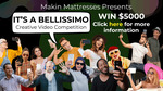Win 1 of 3 Cash Prizes ($5,000, $2,000 and $1,000) from Makin Mattresses