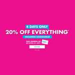 20% off Everything Including Schoolwear + $10 Delivery ($0 in-Store/ $120 Order) @ Lowes