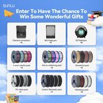 Win 1 of 20 Sunlu Filament Prizes Inc. Dryers, Connectors, Filament from Sunlu