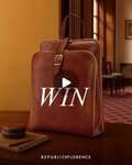 Win the Emma 3-in-1 Leather Convertible Backpack @ Republic of Florence