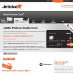 Up to 30,000 Bonus Qantas Points with Jetstar Platinum MasterCard