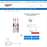 Slazenger V100 Supreme Senior Cricket Bat- $34.99 at AMART Sports