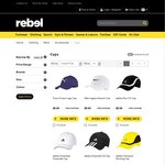 rebel sport caps