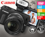 Canon EOS M 18MP Camera w/ 18-55mm Lens & Flash $353.87 Shipped from COTD