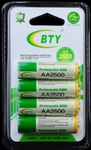 4 Pack Rechargeable AA Battery - Only $7 with FREE SHIPPING @ WeAllSave