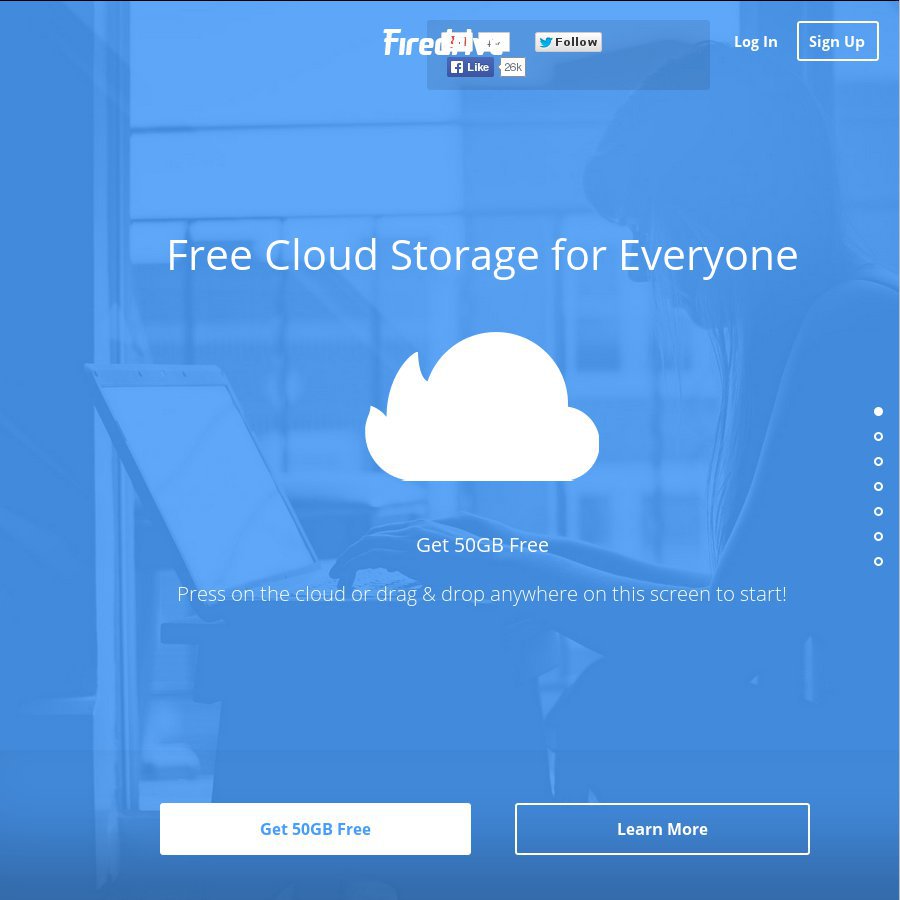 biggest online cloud storage free