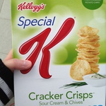 Free Special K Cracker Crisps 100G (MELB Flinder Street Station)