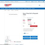 Euro Trike Girl's Playsafe Trike - $29 + $10 Shipping @ Amart Sports